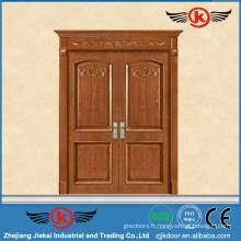 JieKai M114 portes intérieures à bois peu coûteuses / portes intérieures en bois massif / portes en bois massif en teck